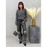 2WAYリボンシャギーニットカーディガン | EVRIS | 詳細画像24 