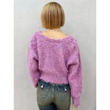 2WAYリボンシャギーニットカーディガン | EVRIS | 詳細画像30 