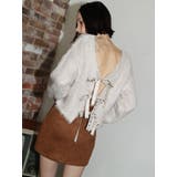 2WAYリボンシャギーニットカーディガン | EVRIS | 詳細画像37 