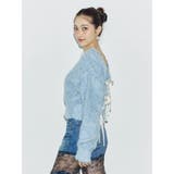 2WAYリボンシャギーニットカーディガン | EVRIS | 詳細画像44 