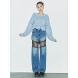 2WAYリボンシャギーニットカーディガン | EVRIS | 詳細画像46 