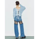 2WAYリボンシャギーニットカーディガン | EVRIS | 詳細画像49 