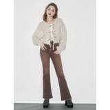 2WAYリボンシャギーニットカーディガン | EVRIS | 詳細画像6 