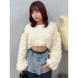 ショートループニットトップス | EVRIS | 詳細画像14 