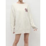 ワンポイントバックオープンニットトップス | EVRIS | 詳細画像1