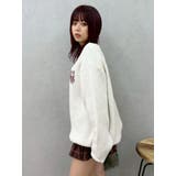 ワンポイントバックオープンニットトップス | EVRIS | 詳細画像20 