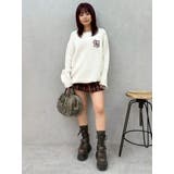 ワンポイントバックオープンニットトップス | EVRIS | 詳細画像23 