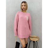 ワンポイントバックオープンニットトップス | EVRIS | 詳細画像27 