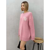 ワンポイントバックオープンニットトップス | EVRIS | 詳細画像28 