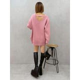 ワンポイントバックオープンニットトップス | EVRIS | 詳細画像31 