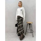 ワンポイントバックオープンニットトップス | EVRIS | 詳細画像43 