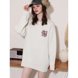 ワンポイントバックオープンニットトップス | EVRIS | 詳細画像47 