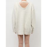 ワンポイントバックオープンニットトップス | EVRIS | 詳細画像5