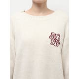 ワンポイントバックオープンニットトップス | EVRIS | 詳細画像6