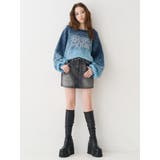 ロゴシャギーニットトップス | EVRIS | 詳細画像10 