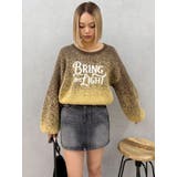 ロゴシャギーニットトップス | EVRIS | 詳細画像20 