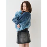 ロゴシャギーニットトップス | EVRIS | 詳細画像5 