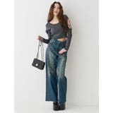 オープンアームラメチャームニットトップス | EVRIS | 詳細画像17 