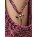 オープンアームラメチャームニットトップス | EVRIS | 詳細画像49 