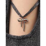 オープンアームラメチャームニットトップス | EVRIS | 詳細画像50 