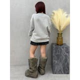 STARDUSTラインストーンBIGスウェットトップス | EVRIS | 詳細画像20