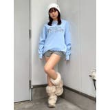 STARDUSTラインストーンBIGスウェットトップス | EVRIS | 詳細画像30