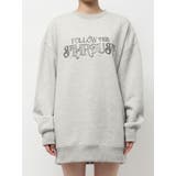 STARDUSTラインストーンBIGスウェットトップス | EVRIS | 詳細画像31