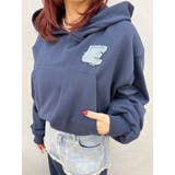 デニムワンポイントバルーンショートフーディ【セットアップ着用可能】 | EVRIS | 詳細画像15 