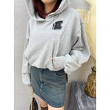 デニムワンポイントバルーンショートフーディ【セットアップ着用可能】 | EVRIS | 詳細画像22 