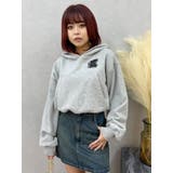 デニムワンポイントバルーンショートフーディ【セットアップ着用可能】 | EVRIS | 詳細画像23 