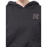 デニムワンポイントバルーンショートフーディ【セットアップ着用可能】 | EVRIS | 詳細画像35 