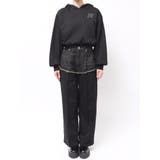 デニムワンポイントバルーンショートフーディ【セットアップ着用可能】 | EVRIS | 詳細画像40 