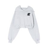 デニムワンポイントバルーンショートフーディ【セットアップ着用可能】 | EVRIS | 詳細画像44 