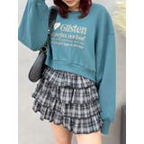 グラフィックショートスウェット | EVRIS | 詳細画像19 