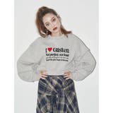 グラフィックショートスウェット | EVRIS | 詳細画像2 