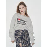 グラフィックショートスウェット | EVRIS | 詳細画像3 