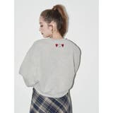 グラフィックショートスウェット | EVRIS | 詳細画像4 