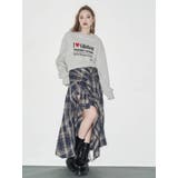 グラフィックショートスウェット | EVRIS | 詳細画像6 