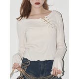 レースアップカットソー | EVRIS | 詳細画像1 