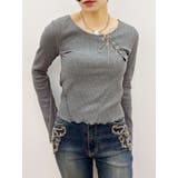 レースアップカットソー | EVRIS | 詳細画像13 