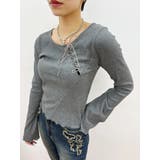 レースアップカットソー | EVRIS | 詳細画像15 