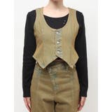 ヴィンテージライクデニムベスト【セットアップ着用可能】 | EVRIS | 詳細画像22