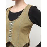 ヴィンテージライクデニムベスト【セットアップ着用可能】 | EVRIS | 詳細画像26