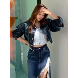 ヴィンテージライクカラーデニムブルゾン【セットアップ着用可能】 | EVRIS | 詳細画像37 