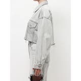 ヴィンテージライクカラーデニムブルゾン【セットアップ着用可能】 | EVRIS | 詳細画像43 