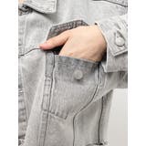 ヴィンテージライクカラーデニムブルゾン【セットアップ着用可能】 | EVRIS | 詳細画像47 