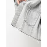 ヴィンテージライクカラーデニムブルゾン【セットアップ着用可能】 | EVRIS | 詳細画像48 