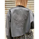 エンブレムドッキングバイカーブルゾン【セットアップ着用可能】 | EVRIS | 詳細画像16 