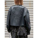 エンブレムドッキングバイカーブルゾン【セットアップ着用可能】 | EVRIS | 詳細画像17 