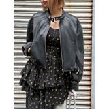 エンブレムドッキングバイカーブルゾン【セットアップ着用可能】 | EVRIS | 詳細画像19 